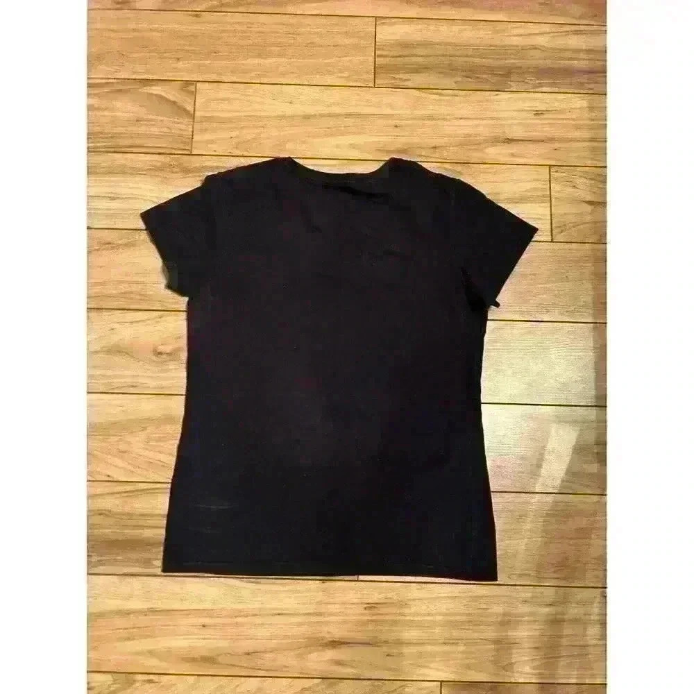 Halloween T-shirt Small Women's Black with Pumpkins witch - Picture 3 of 3